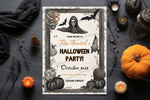 Halloween Bash Invitation
