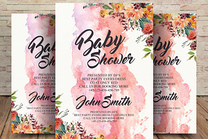 Cute Baby Announcement/Shower Card