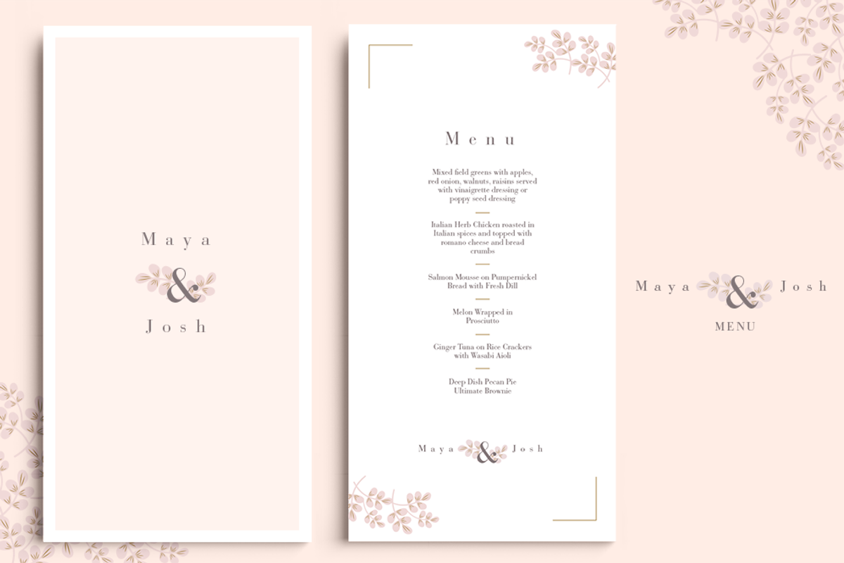 Wedding Collection: 7 sets-49 files, an Invitation Template by Werlang Paper (Photo 20 of 46)