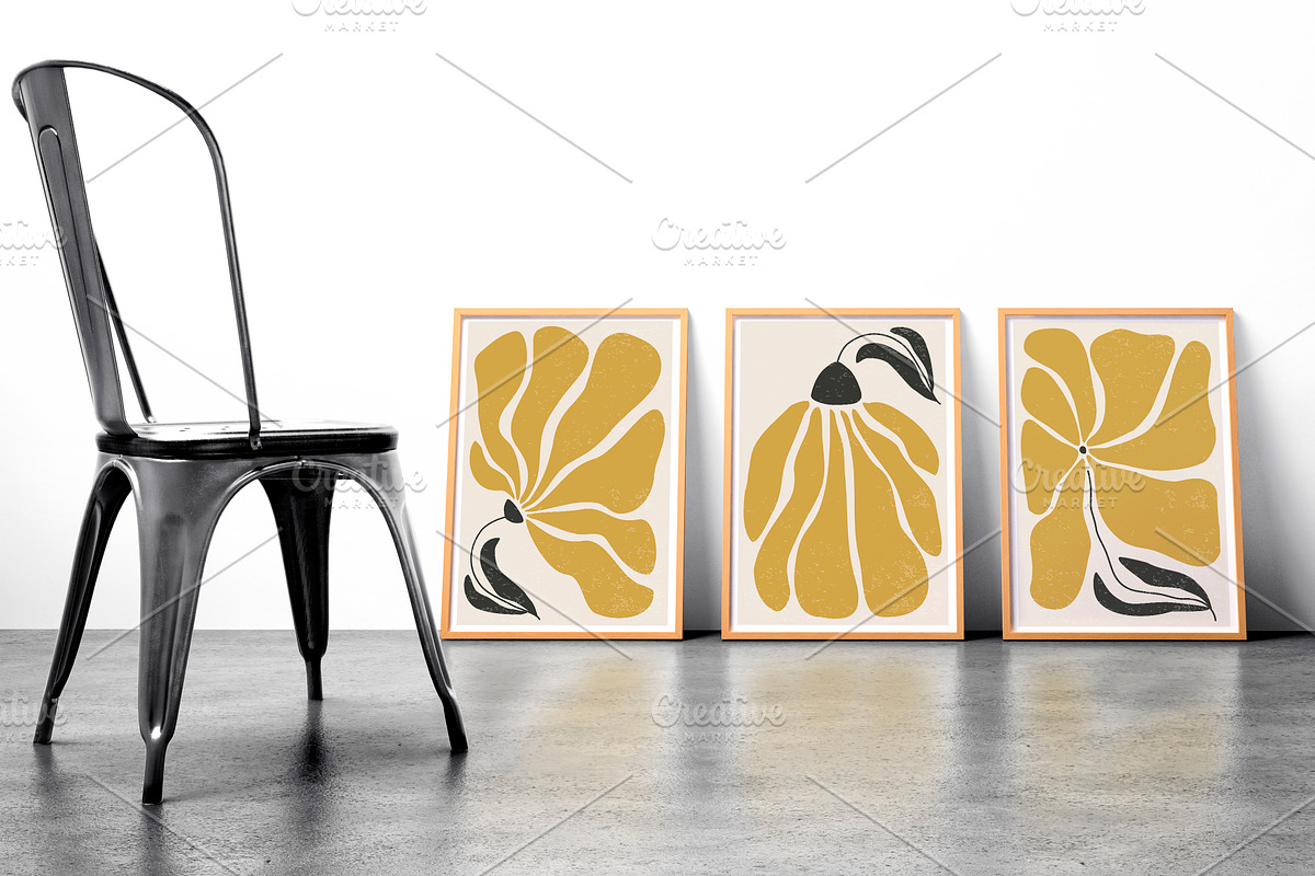 Abstract Botanical Gallery Wall Set, a Background Graphic by C Design Studio (Photo 13 of 21)