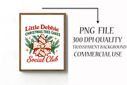 Little Debbie, Christmas Tree Cake P, an Illustration by Libby Wishes (Thumbnail 2 of 6)