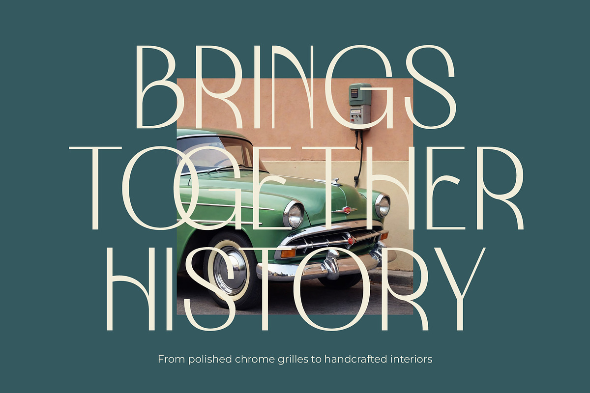 Costare Slorun Display Sans Serif, a Sans Serif Font by timelesstype.co (Photo 5 of 20)