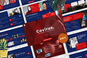 Covirus - Covid Medical  Powerpoint, a Presentation Template by Dhabee (Thumbnail 1 of 6)