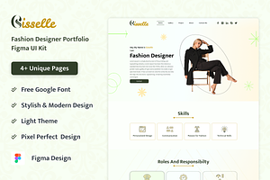 Gisselle - Fashion Designer Website