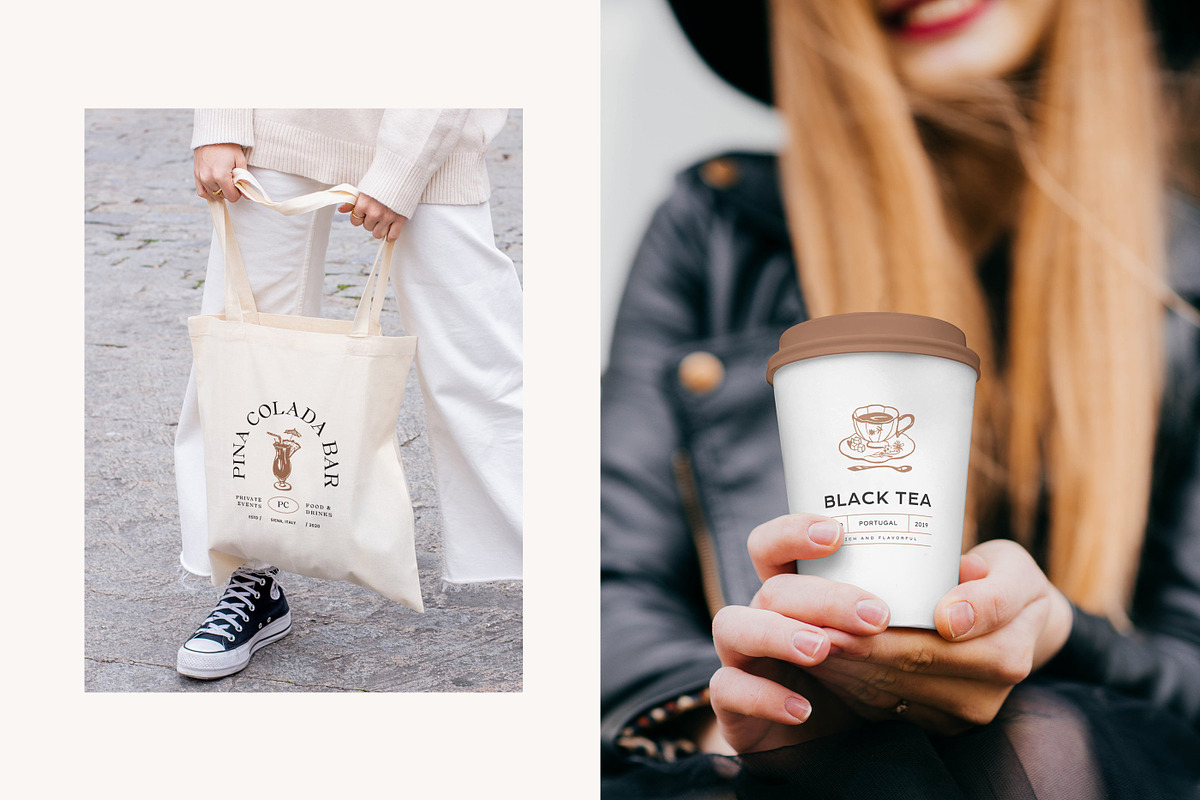 Food & Drinks Logo Kit, a Branding & Logo Template by iStar Design (Photo 11 of 27)