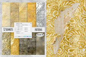 Illustrator Majestic Patina Swatches