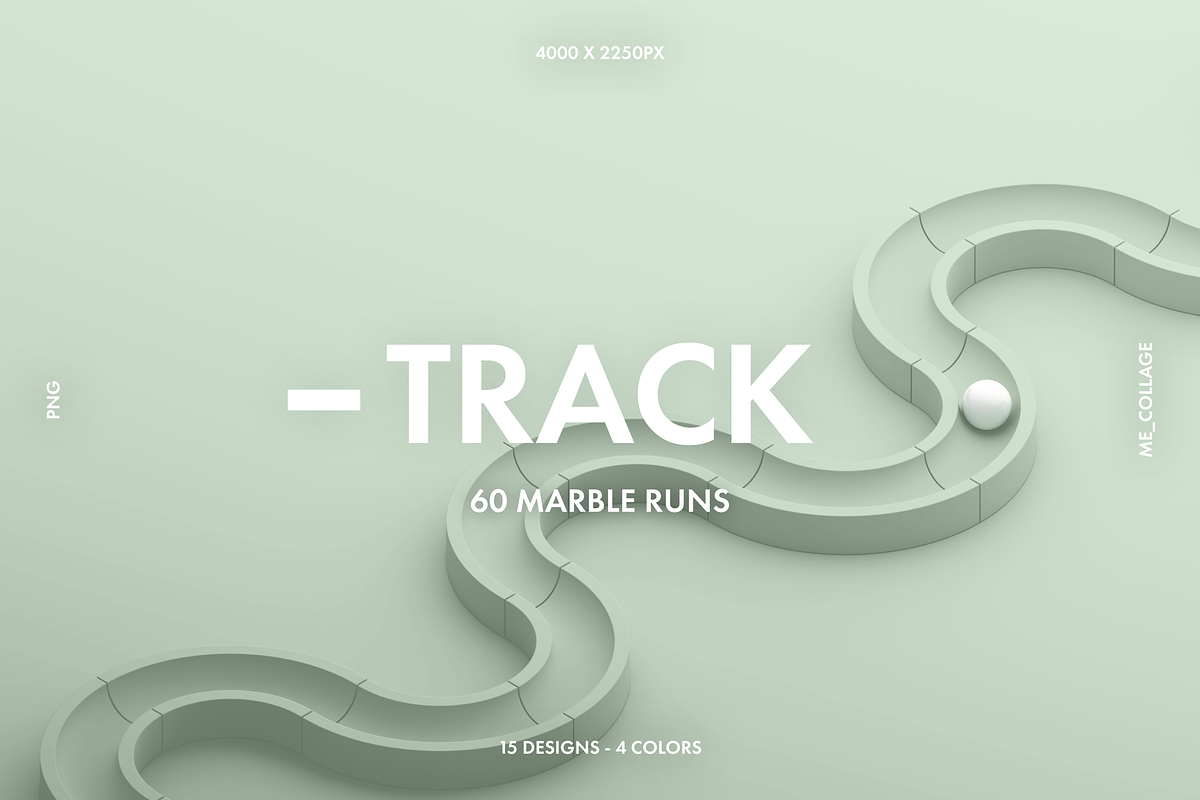 TRACK - 60 MARBLE RUNS, a Templates & Theme by ME_COLLAGE (Photo 15 of 18)