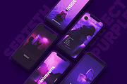 Perfect Purple Social Media Kit, a Social Media Template by September 5th (Thumbnail 2 of 11)
