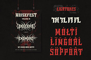 Red Band Typeface, a Blackletter Font by alit design (Thumbnail 16 of 17)