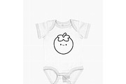 Cute Baby Strawberry SVG Bundle, an Illustration by TheHitShop (Thumbnail 8 of 10)