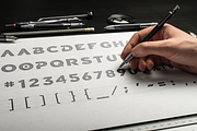 ZYFR - VINTAGE/MODERN DISPLAY FONT, a Sans Serif Font by GESTALT (Thumbnail 7 of 11)