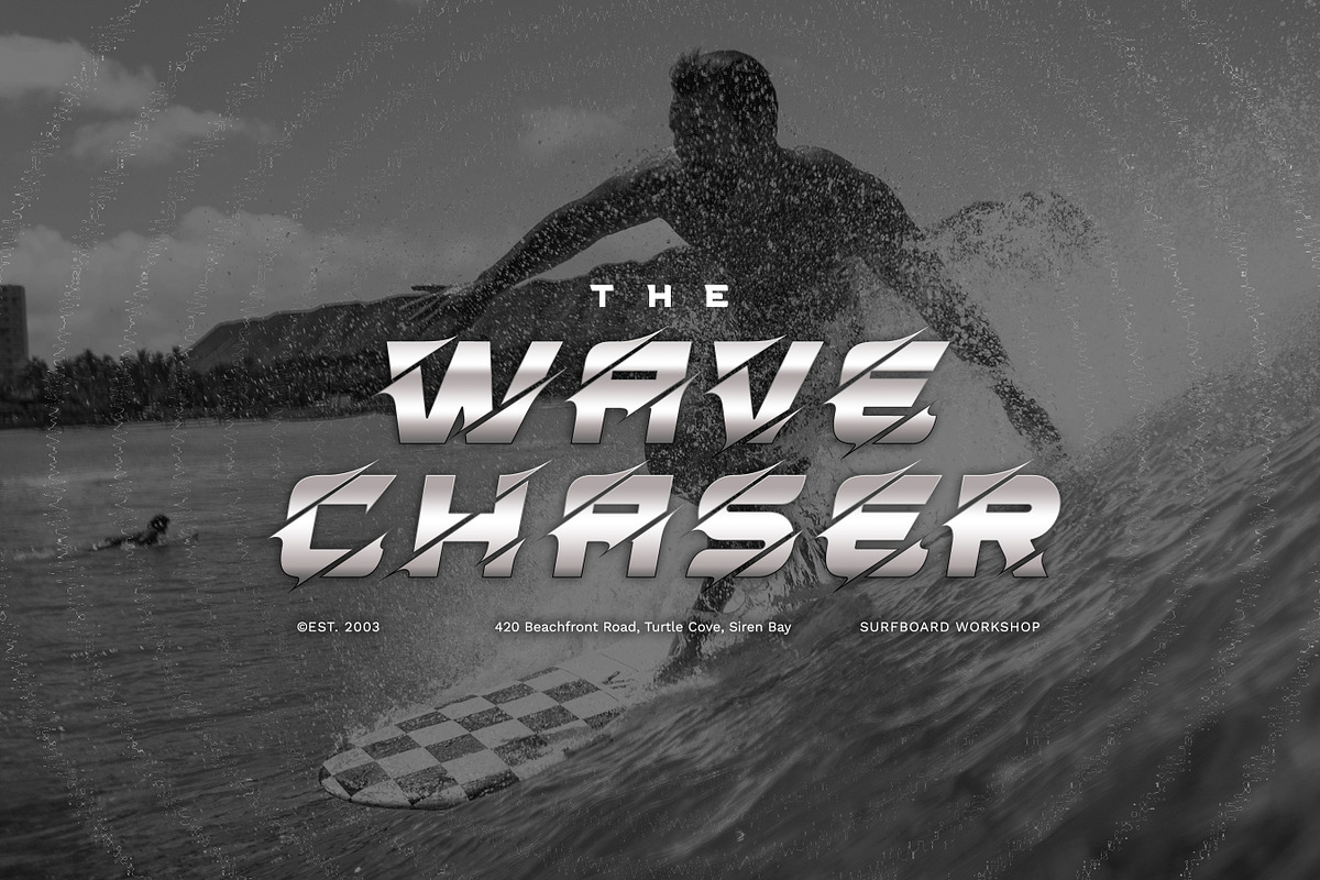Liger - Sport Display Font, a Handwritten Font by Flawless And Co (Photo 6 of 9)