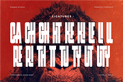 Primate - Condensed Sans Serif Font, a Sans Serif Font by Pian45 Studio (Thumbnail 7 of 8)