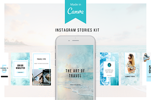 Travel Instagram Stories Kit