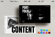Creative Portfolio Presentation, a Presentation Template by DesignCrest (Thumbnail 1 of 11)