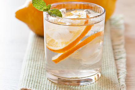 Fresh cold lemonade with lemons stock photo containing background and beverage preview 6