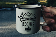 Hand holding Enamel Mug - Mockup, a Cups & Container Mockup by Europe.graphics (Thumbnail 5 of 5)