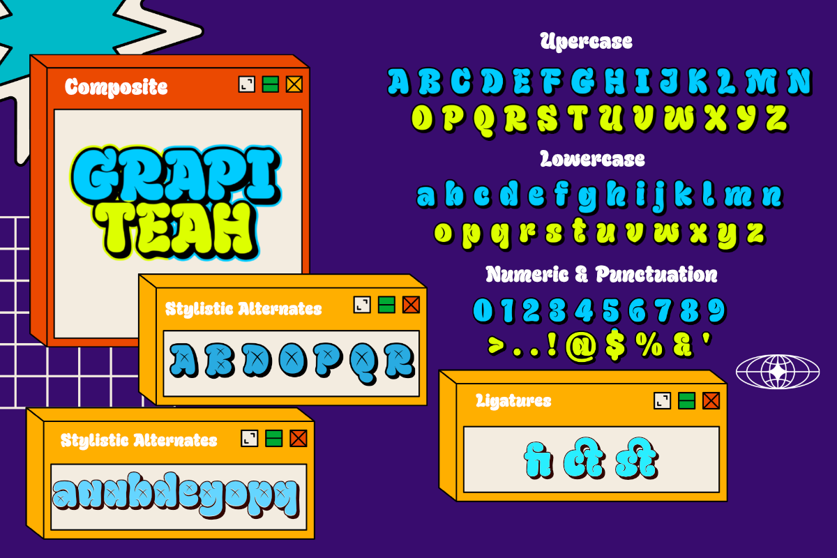 Grapiteah, a Sans Serif Font by Differentialtype (Photo 9 of 12)