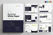 White Paper Template, a Brochure Template by NorthPeak (Thumbnail 1 of 13)