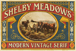 IC Shelby Meadows - Display Serif