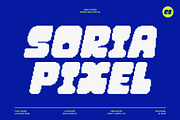 CS Soria Pixel, a Sans Serif Font by Craft Supply Co. (Thumbnail 1 of 8)