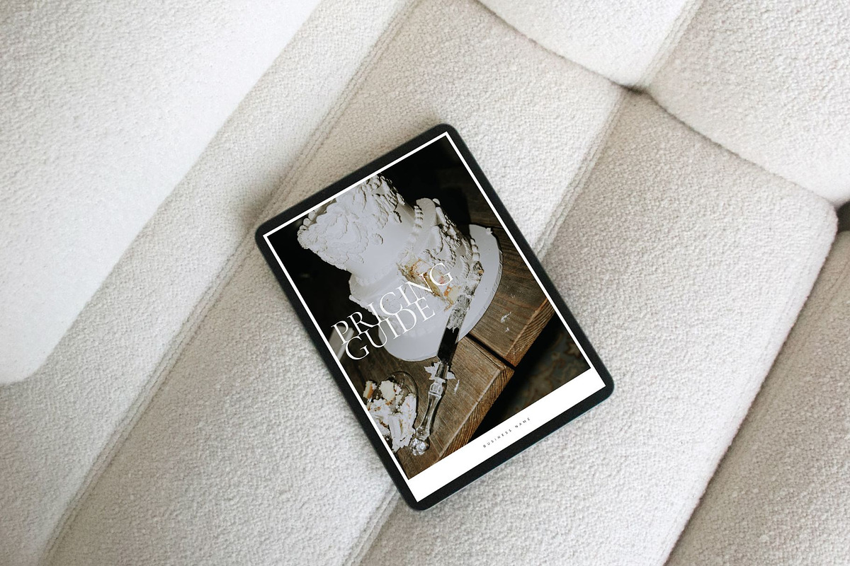 Wedding Photography Pricing Guide, a Marketing Template by Blush Created (Photo 2 of 10)