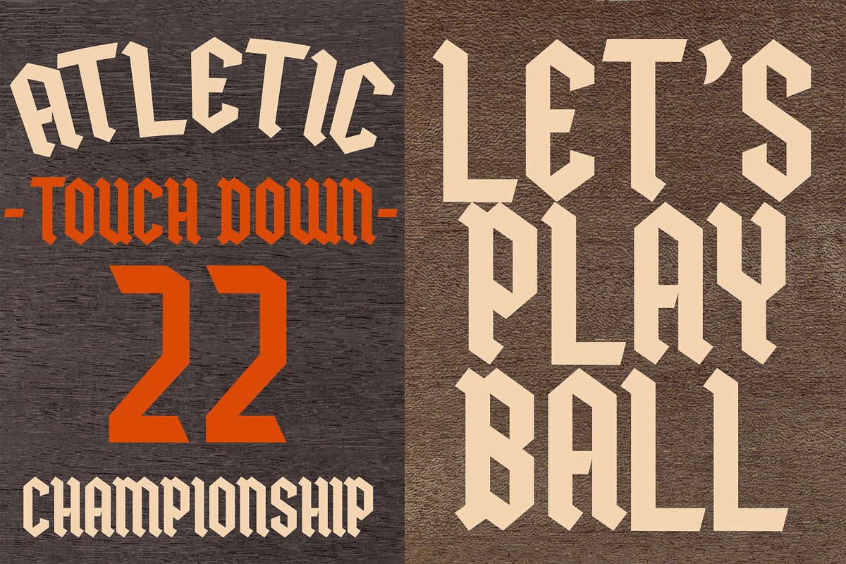 Halkind Blackletter Font, a Blackletter Font by Canden Meutuah (Photo 4 of 8)