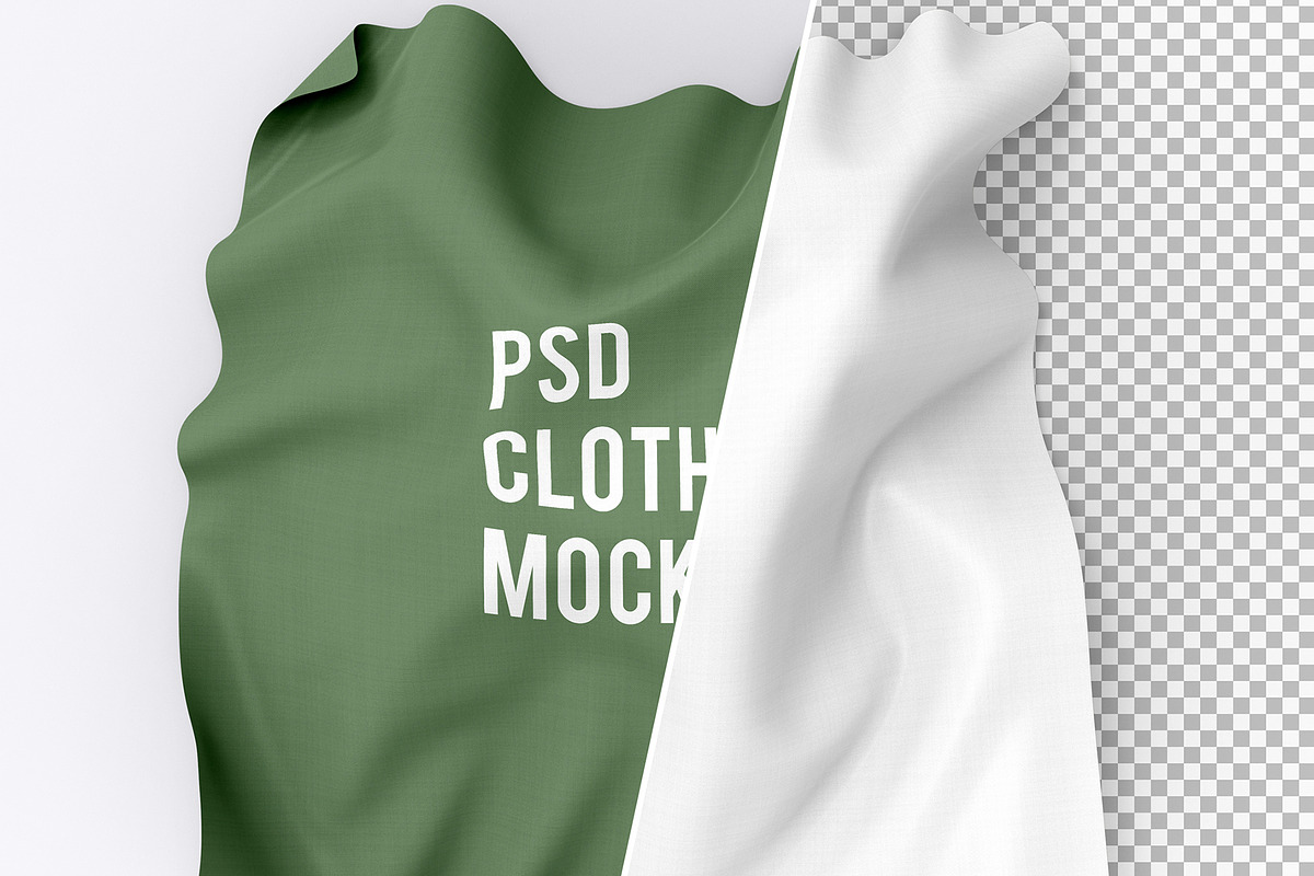 Tablecloth Fabric Mockup, a Product Mockup by graphypix (Photo 1 of 4)