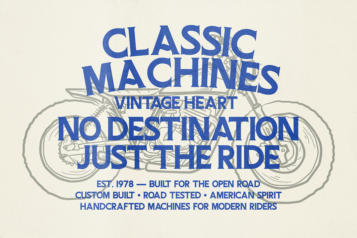 Resmond Serif - Vintage Serif Font, a Serif Font by Bentype Studio (Photo 6 of 7)