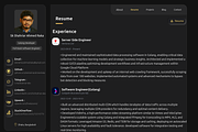 DarkGolden Customizable Portfolio, a React Template by skshahriarahmedraka (Thumbnail 7 of 13)
