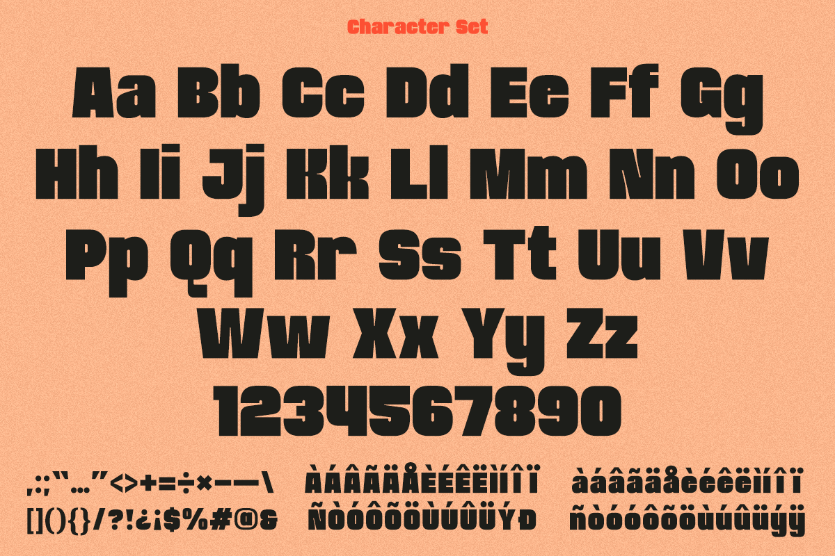 Modern Bold Sans - Rushel, a Font by Say Studio (Photo 9 of 10)