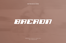 Bacron - Modern Sport Typeface