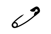 Safety Pin Vector Silhouette Bundle, an Illustration by Designs_River (Thumbnail 19 of 20)