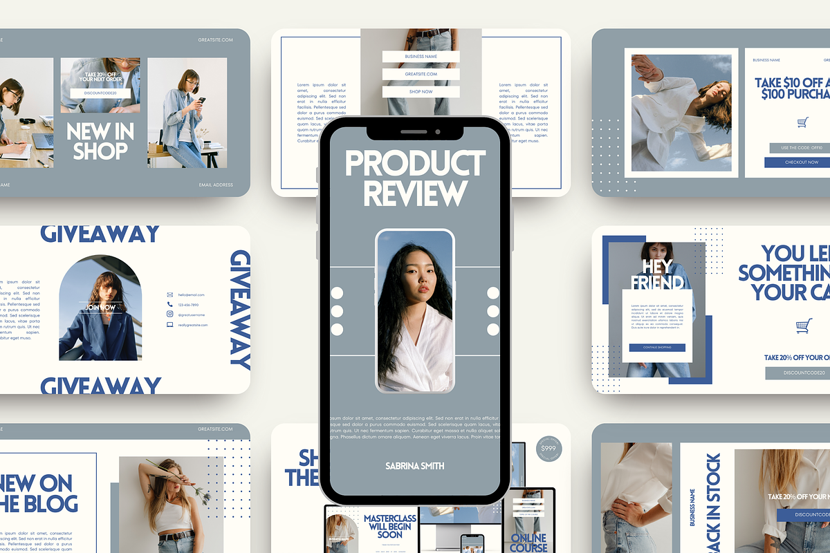 Email Marketing Newsletter Template, an Email Template by Branding Babe Co. (Photo 8 of 9)