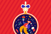 Merry Christmas and Happy New Year!, a Seasonal Illustration by MoleskoStudio (Thumbnail 23 of 27)
