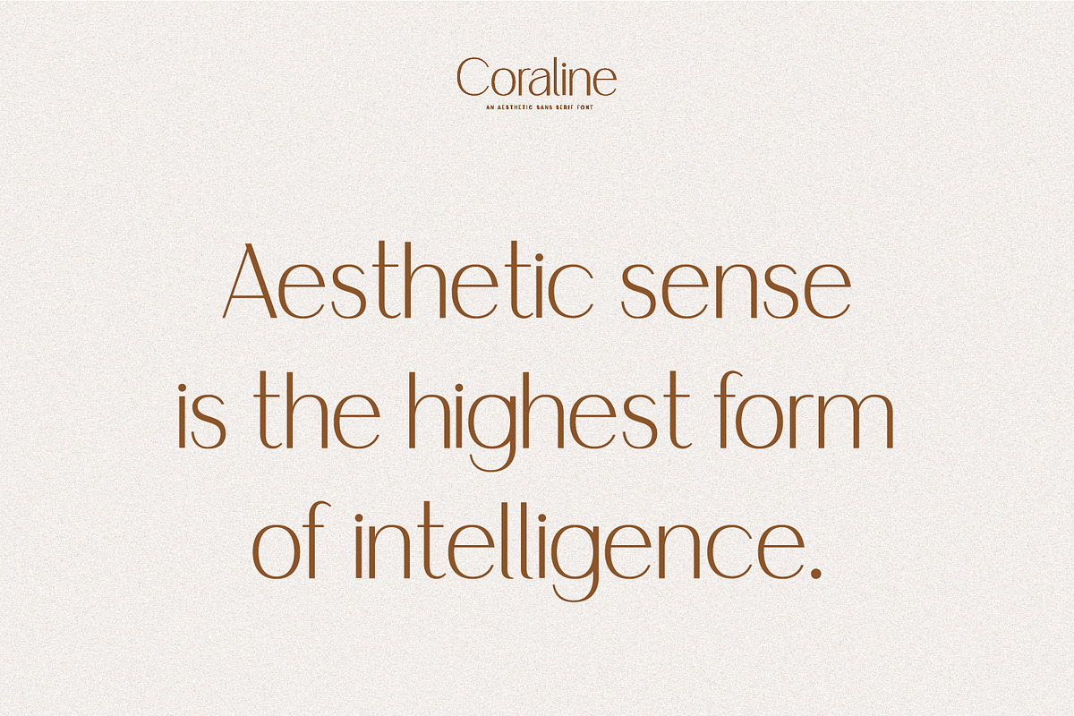 Coraline Sans Serif, a Sans Serif Font by Prestige Artsy Studio (Photo 3 of 9)