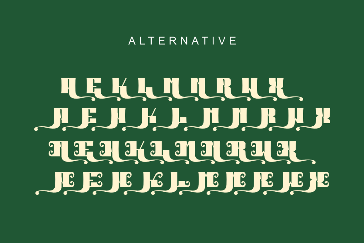 Wokinoem Recngock, a Handwritten Font by QR Design Studio (Photo 8 of 10)