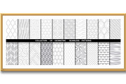 Geometric set of seamless patterns, a Pattern Graphic by RODINA (Thumbnail 2 of 3)