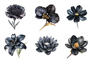 Glitter Luxury Black Spring Flower, an Illustration by CreationArt (Thumbnail 4 of 5)