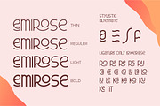 Emirose |Sweet&ElegantFont|, a Sans Serif Font by ErgibiStudio (Thumbnail 5 of 12)