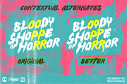 Hell Builder - 90's Teen Horror Font, a Font by Remedy667 (Thumbnail 2 of 4)