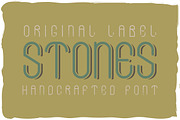 Stones font + bonus label, a Symbol Font by Heather_insane (Thumbnail 1 of 6)