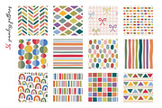 Whimsy Patterns & Frames, a Background Graphic by Molly art (Thumbnail 8 of 16)
