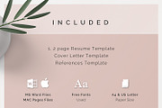 Resume Template & Cover Letter, a Resume Template by DemeDesign (Thumbnail 6 of 7)