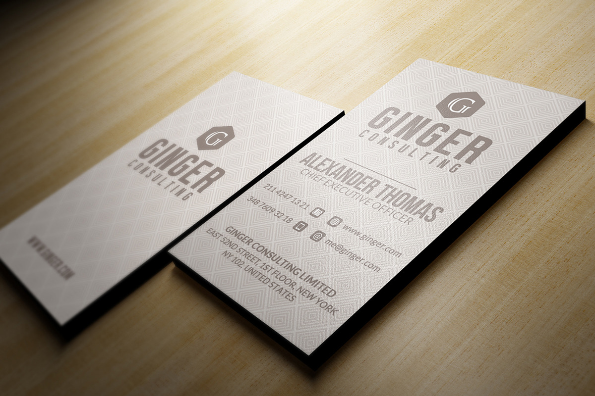 Elegant Business Card, a Business Card Template by Marvel (Photo 4 of 6)