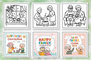 Hand Drawn Happy Family Coloring Boo, an Arts & Entertainment Photo by Wow Magic (Thumbnail 2 of 3)