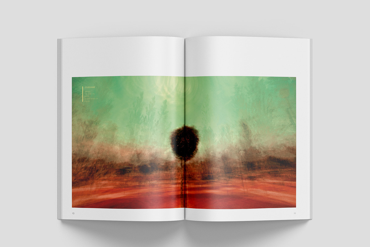 A4 Art Exhibition Catalog, a Brochure Template by Bookrak Graphic Design (Photo 6 of 14)