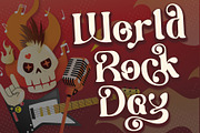 Rocker Sunday, a Sans Serif Font by Letterara (Thumbnail 2 of 13)