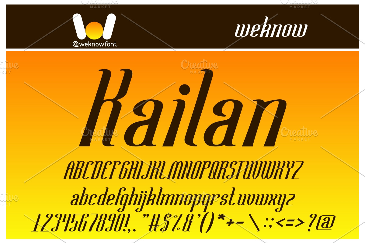 samurai blade font, a Font by weknow (Photo 2 of 5)