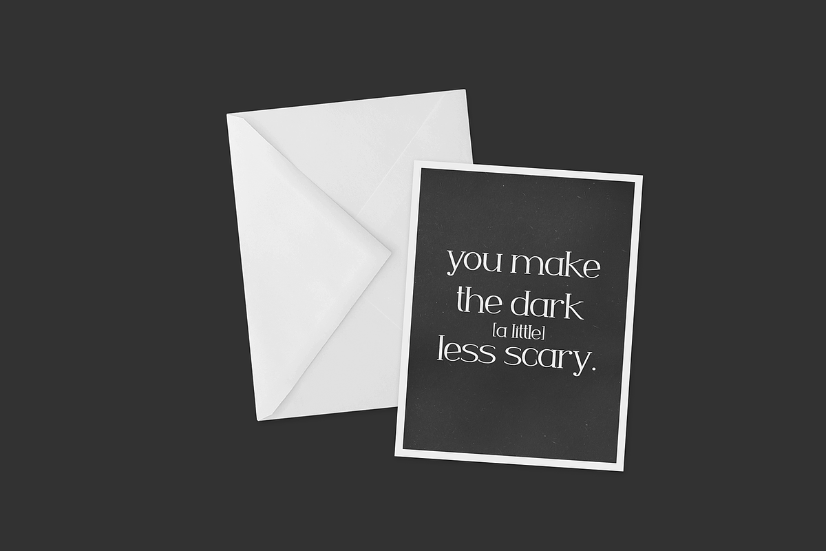 Fade to Darkness Serif, a Serif Font by Beck McCormick (Photo 3 of 10)